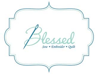 Blessed logo design by ManishKoli