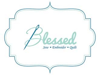 Blessed logo design by ManishKoli