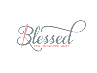 Blessed logo design by shadowfax