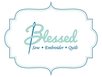 Blessed logo design by ManishKoli