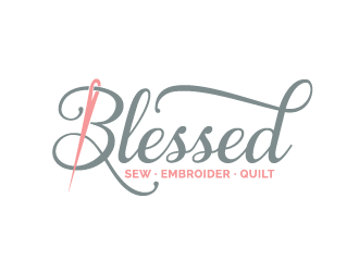 Blessed logo design by shadowfax