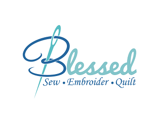 Blessed logo design by coco