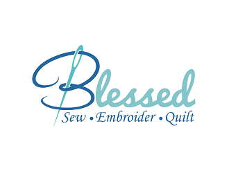 Blessed logo design by coco