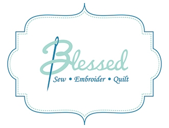 Blessed logo design by ManishKoli