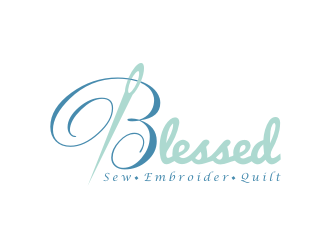 Blessed logo design by nurul_rizkon