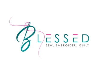 Blessed logo design by fawadyk