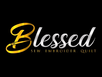 Blessed logo design by fawadyk