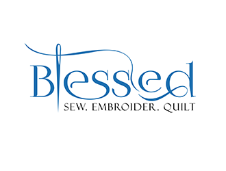 Blessed logo design by 3Dlogos