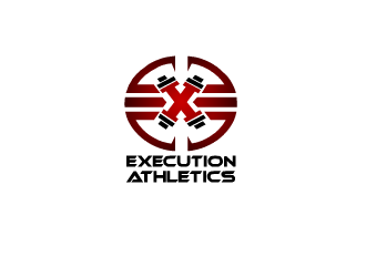Execution Athletics  logo design by smedok1977