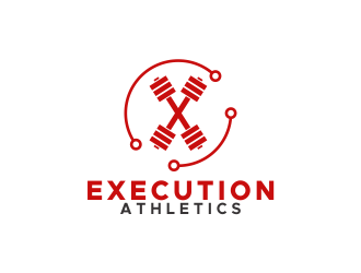 Execution Athletics  logo design by Akli