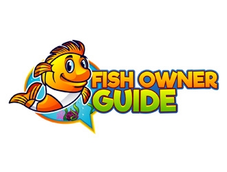 Fish Owner Guide logo design by DreamLogoDesign