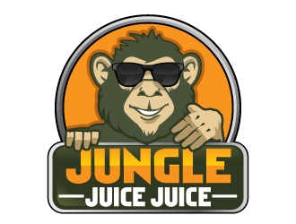 Jungle Juice Juice logo design by Suvendu