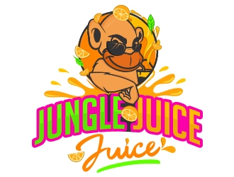Jungle Juice Juice logo design by fawadyk