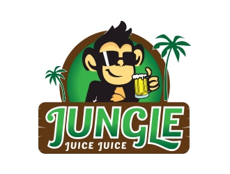 Jungle Juice Juice logo design by zubi
