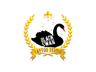 Black swan/ Black Swan Tattoo Studio logo design by ekitessar