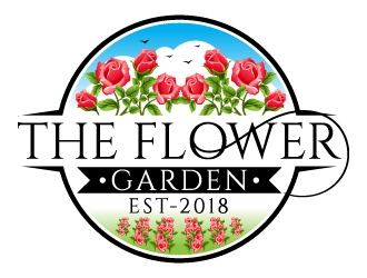 The Flower Garden  logo design by Aelius