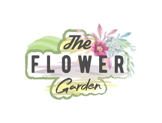 The Flower Garden  logo design by giga