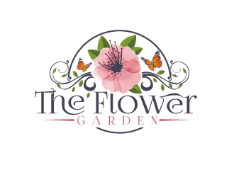 The Flower Garden  logo design by fantastic4
