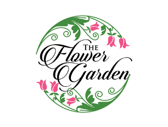The Flower Garden  logo design by logolady