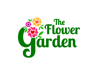 The Flower Garden  logo design by Andri