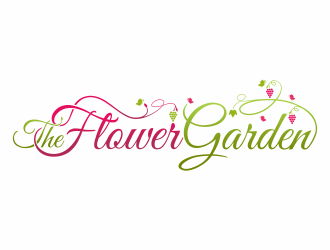 The Flower Garden  logo design by Realistis