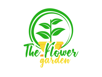 The Flower Garden  logo design by Akli