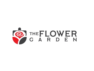 The Flower Garden  logo design by imsaif