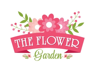 The Flower Garden  logo design by fawadyk