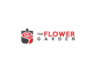 The Flower Garden  logo design by imsaif
