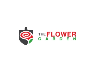 The Flower Garden  logo design by imsaif