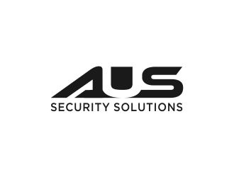 AUS security solutions  logo design by afra_art