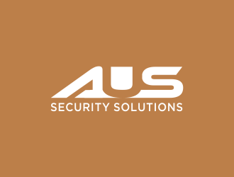 AUS security solutions  logo design by afra_art