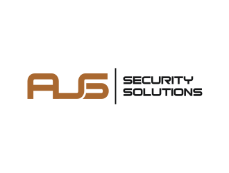 AUS security solutions  logo design by enilno