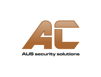AUS security solutions  logo design by enilno