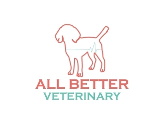 All Better Veterinary  logo design by mckris