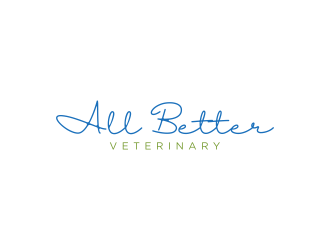 All Better Veterinary  logo design by RIANW
