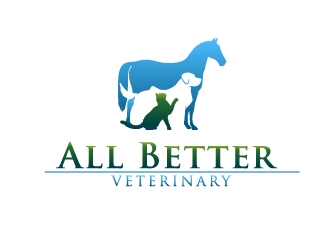 All Better Veterinary  logo design by AYATA