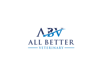 All Better Veterinary  logo design by bricton