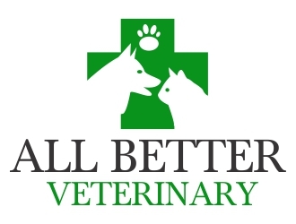 All Better Veterinary  logo design by ElonStark