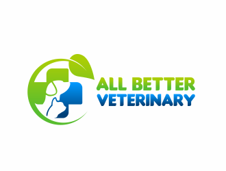 All Better Veterinary  logo design by serprimero