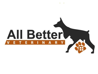 All Better Veterinary  logo design by shere