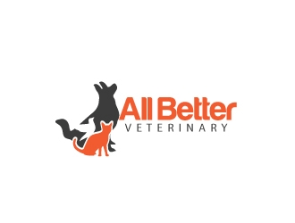 All Better Veterinary  logo design by webmall