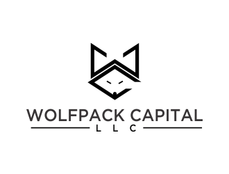 Wolfpack Capital LLC logo design by oke2angconcept