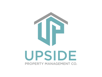Upside Property Management Co. logo design by RIANW