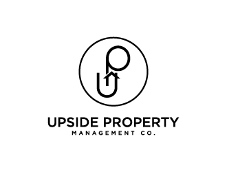 Upside Property Management Co. logo design by maserik