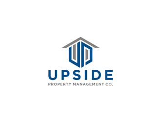 Upside Property Management Co. logo design by ndaru