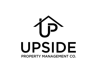 Upside Property Management Co. logo design by oke2angconcept