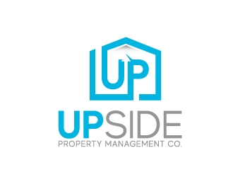 Upside Property Management Co. logo design by jenyl