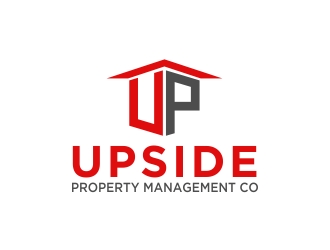 Upside Property Management Co. logo design by evdesign
