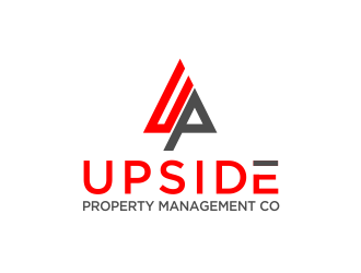 Upside Property Management Co. logo design by evdesign